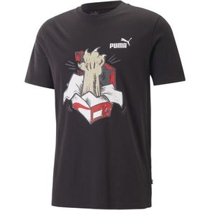 Puma GRAPHICS SNEAKER TEE Pánské triko, černá, velikost obraz