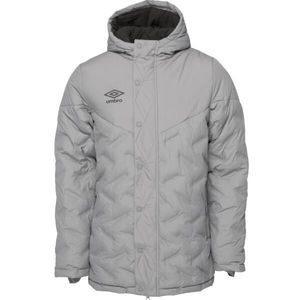 Umbro BONDED PADDED JACKET Pánská zateplená bunda, šedá, velikost obraz