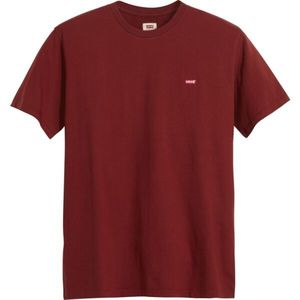 Levi's® SS ORIGINAL HM TEE Pánské tričko, vínová, velikost obraz