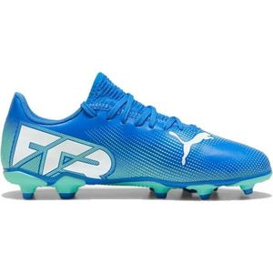 Puma FUTURE 7 PLAY FG/AG JR Dětské kopačky, modrá, velikost 38 obraz