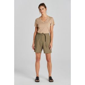 ŠORTKY GANT REL TIE WAIST SHORTS DRIED CLAY obraz