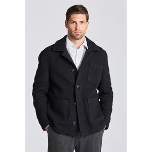 SAKO GANT D1. SHORT WOOL JACKET BLACK obraz