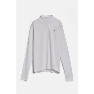 TRIČKO GANT SHIELD LS TURTLENECK WHITE obraz