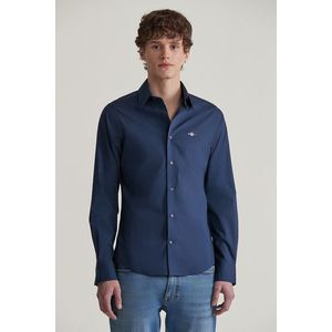 KOŠILE GANT SLIM POPLIN STRETCH SHIRT MARINE obraz