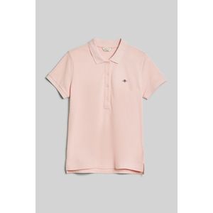 POLOKOŠILE GANT SLIM SHEILD CAP SLEEVE PIQUE POLO FADED PINK obraz