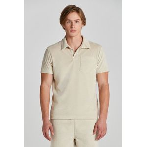 POLOKOŠILE GANT TERRY SS PIQUE SILKY BEIGE obraz