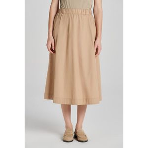 SUKNĚ GANT LIGHTWEIGHT CHINO SKIRT DARK KHAKI obraz