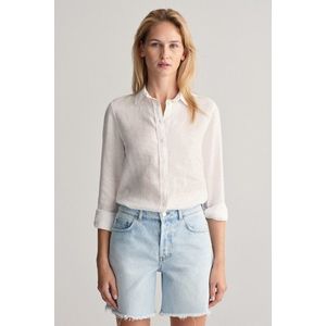 KOŠILE GANT REG LINEN CHAMBRAY SHIRT WHITE obraz