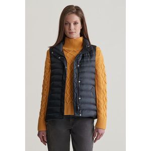 VESTA GANT LIGHT DOWN VEST BLACK obraz