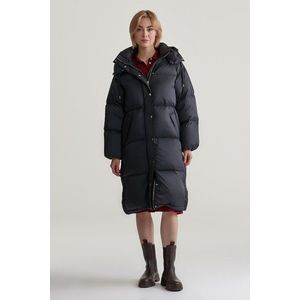 KABÁT GANT FULL LENGTH DOWN COAT BLACK obraz