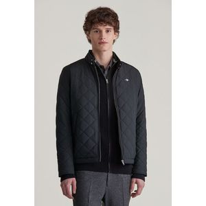 BUNDA GANT QUILTED WINDCHEATER BLACK obraz