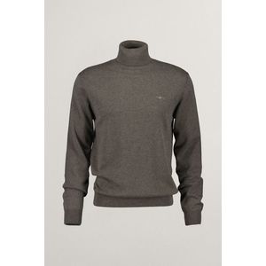 ROLÁK GANT CTN/WO ROLLNECK DARK HAZELNUT MELANGE obraz