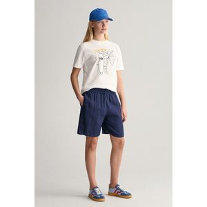 ŠORTKY GANT RELAXED LINEN SHORTS MARINE obraz