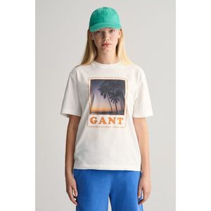 TRIČKO GANT GANT RESORT RELAXED T-SHIRT WHITE obraz