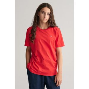 TRIČKO GANT SHIELD SS T-SHIRT BRIGHT RED obraz