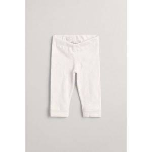 LEGÍNY GANT POINTELLE JERSEY LEGGINGS WHITE obraz