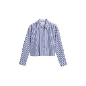 KOŠILE GANT REL CROPPED STRIPED SHIRT COLLEGE BLUE obraz