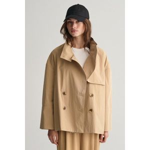 BUNDA GANT MID LENGTH TRENCH JACKET DARK KHAKI obraz