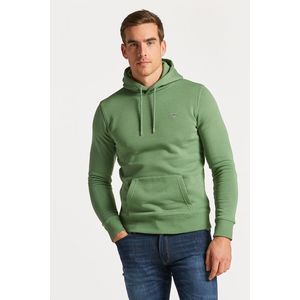 MIKINA GANT ORIGINAL SWEAT HOODIE LEAF GREEN obraz