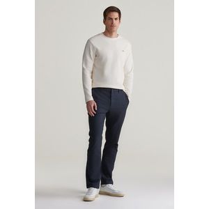 KALHOTY GANT SLIM TWO TONE PANTS MARINE obraz