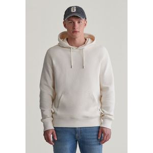 MIKINA GANT WAFFLE HOODIE CREAM obraz