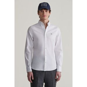 KOŠILE GANT SLIM OXFORD SHIRT bílá S obraz