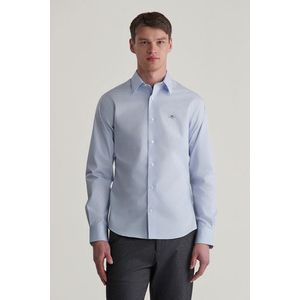 KOŠILE GANT SLIM POPLIN STRETCH SHIRT LIGHT BLUE obraz