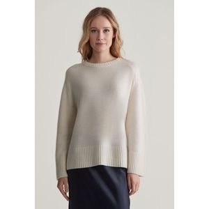 SVETR GANT CASHMERE C-NECK CREAM obraz