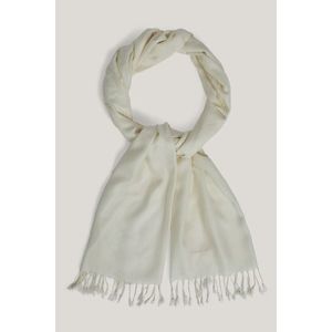 ŠÁLA GANT WOOL TWILL FOULARD CREAM obraz