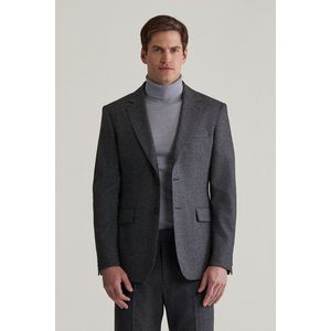 SAKO GANT SLIM DONEGAL SUIT BLAZER ANTRACITE obraz