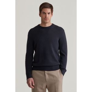 SVETR GANT CASHMERE C-NECK EVENING BLUE obraz