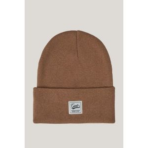 ČEPICE GANT DOUBLE LAYERED BEANIE CARAMEL BEIGE obraz