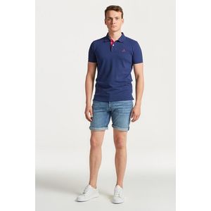 ŠORTKY GANT ARLEY GANT JEANS SHORTS MID BLUE WORN IN obraz