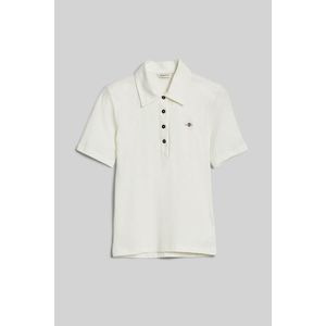 POLOKOŠILE GANT SLIM COT/ELA SS POLO EGGSHELL obraz