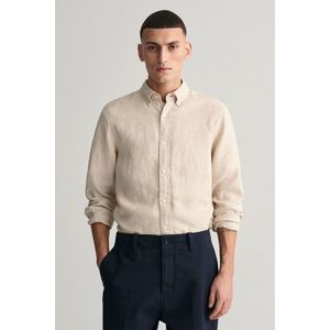 KOŠILE GANT SLIM LINEN SHIRT DRY SAND obraz