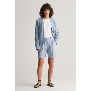 ŠORTKY GANT STRETCH LINEN TAILORING SHORTS DOVE BLUE obraz