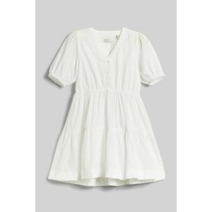 ŠATY GANT BRODERIE ANGLAISE DRESS WHITE obraz