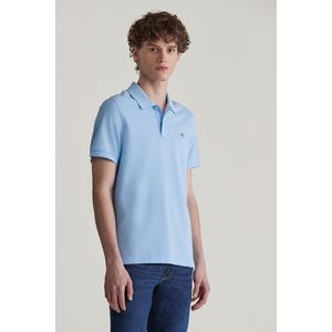 POLOKOŠILE GANT REG SHIELD SS PIQUE POLO CAPRI BLUE obraz