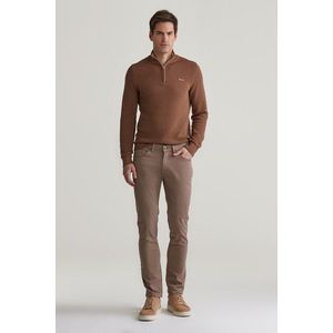 DŽÍNY GANT SLIM DESERT JEANS DESERT BROWN obraz