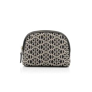 KOSMETICKÁ TAŠKA GANT G PATTERN FABRIC MAKE UP BAG BLACK obraz