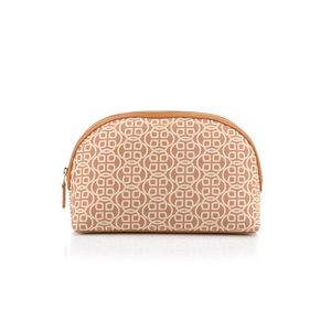 KOSMETICKÁ TAŠKA GANT G PATTERN WASH BAG CARAMEL BEIGE obraz