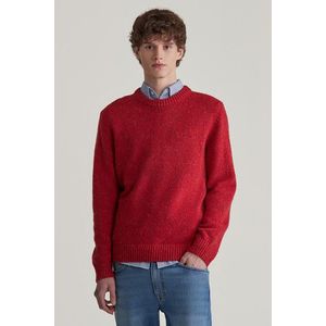 SVETR GANT NEPS WOOL C-NECK BRIGHT RED obraz