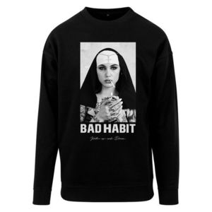 Mr. Tee Bad Habit Crewneck black obraz