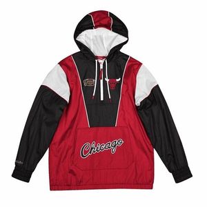 Mitchell & Ness jacket Chicago Bulls Highlight Reel Windbreaker scarlet/black obraz