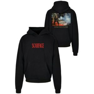 Mr. Tee Scarface Little Friend Ultraheavy Oversize Hoodie black obraz