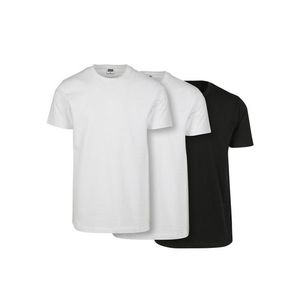 Urban Classics Basic Tee 3-Pack white/white/black obraz