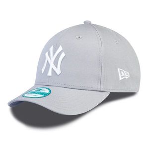 DĚTSKÁ NEW ERA 9FORTY YOUTH MLB LEAGUE BASIC NEW YORK YANKEES GREY WHITE obraz