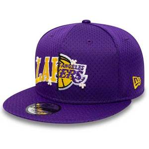 kšiltovka New Era 9Fifty Half Stitch LA Lakers Purple Snapback Cap Snapback Cap obraz