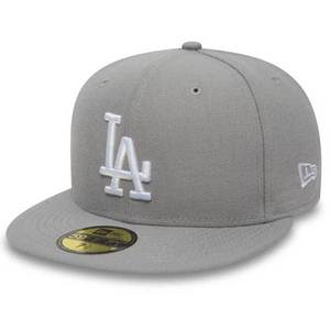 Kšiltovka New Era 59Fifty Essential LA Dodgers Grey cap obraz