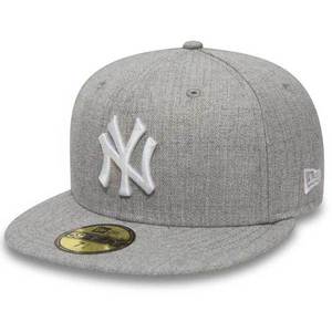 Kšiltovka New Era 59Fifty Essential New York Yankees Heather Grey cap obraz